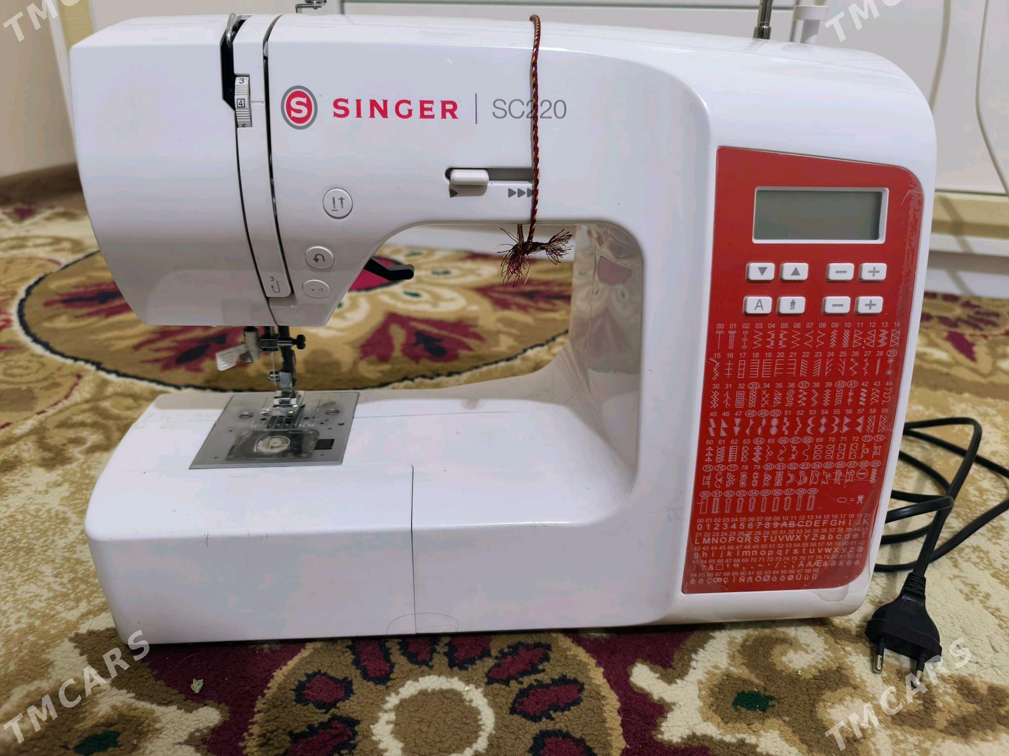 tikin maşyn Singer SC220 - Мары - img 3