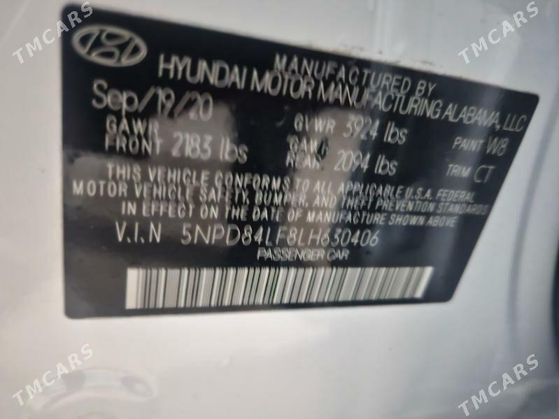 Hyundai Elantra 2020 - 216 000 TMT - Мары - img 3