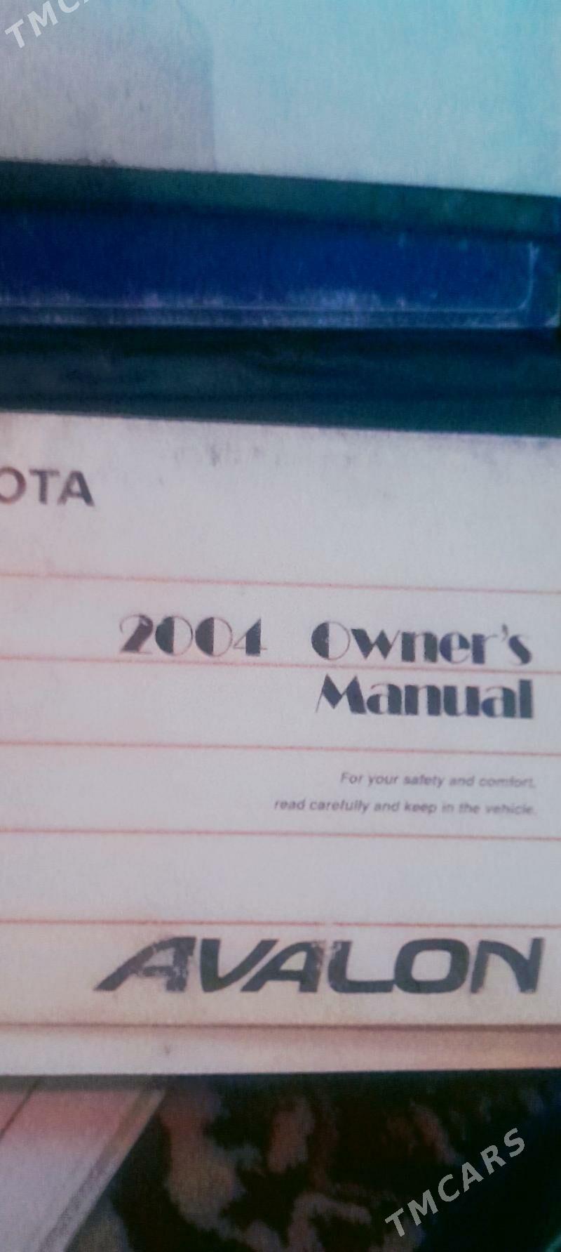 Toyota Avalon 2004 - 260 000 TMT - Мары - img 3