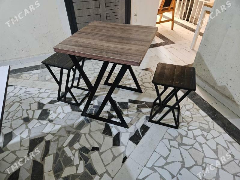 stol stul 2 adamlyk - Aşgabat - img 1