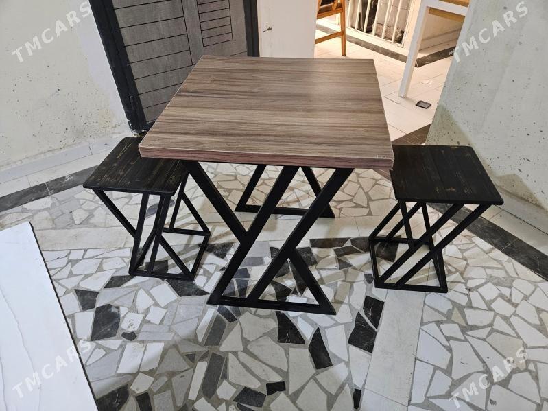 stol stul 2 adamlyk - Aşgabat - img 2