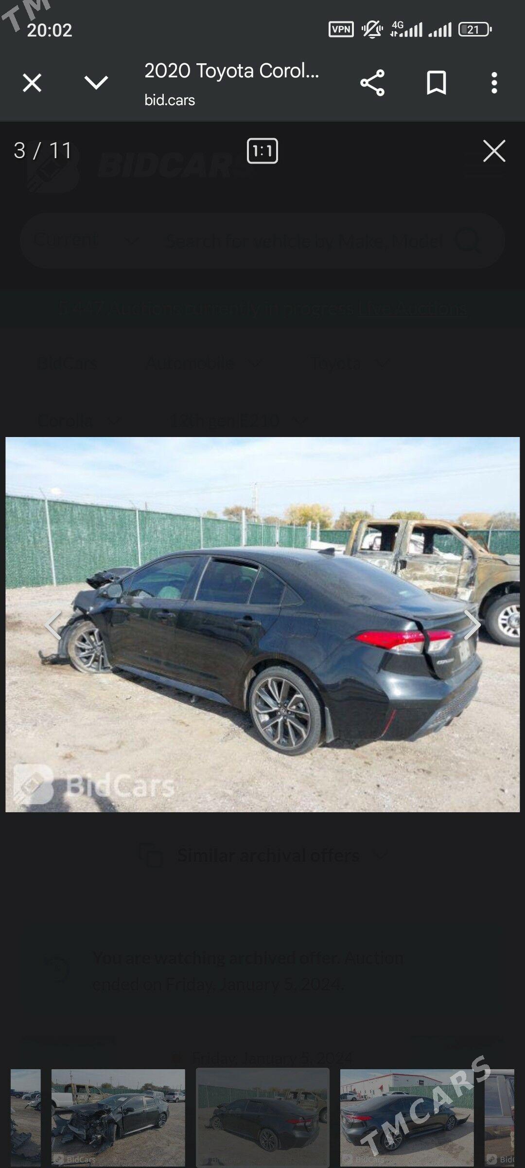 Toyota Corolla 2019 - 239 000 TMT - Aşgabat - img 6