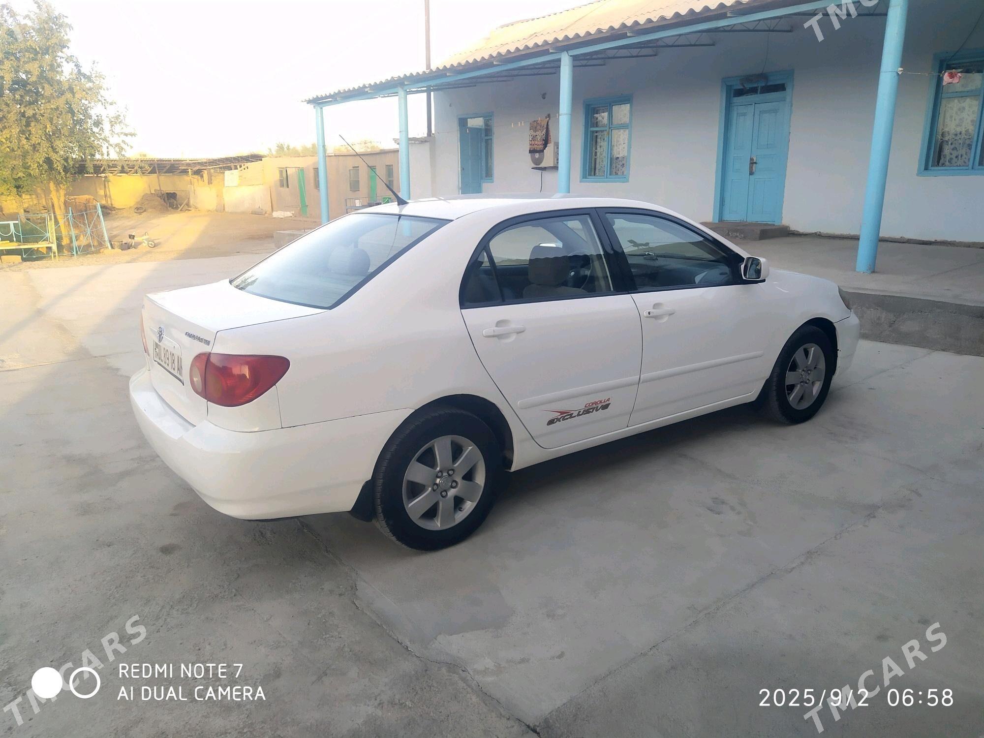 Toyota Corolla 2003 - 122 000 TMT - Теджен - img 4