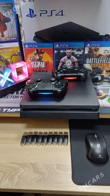 PlayStation 4 slim sony ps4 пс - Ашхабад - img 2