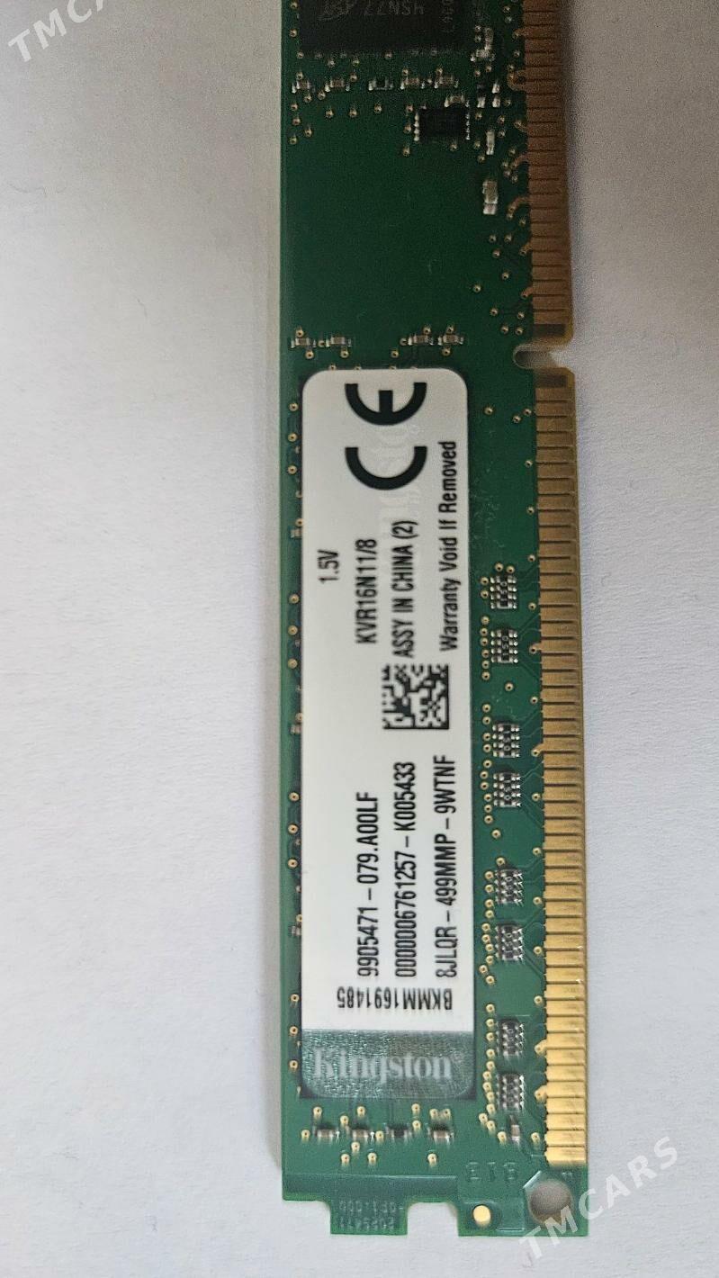 ram (рам) ddr3 8gb - Türkmenabat - img 2