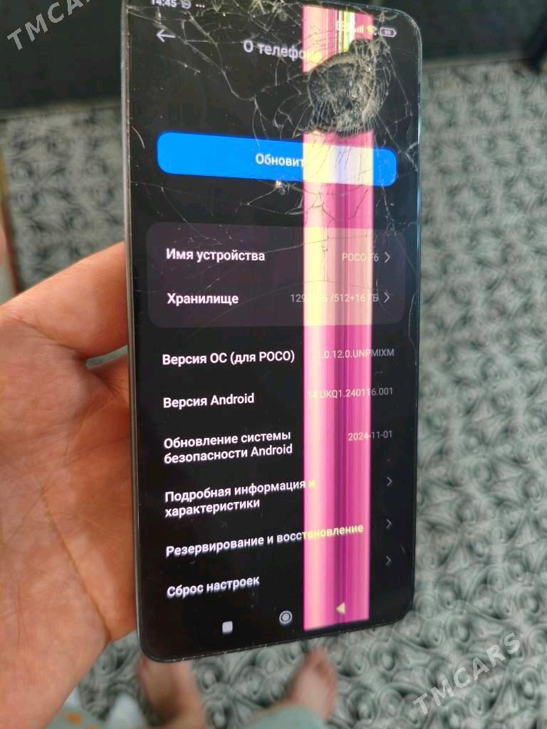 POCO F6 12/512  black - Türkmenbaşy - img 2