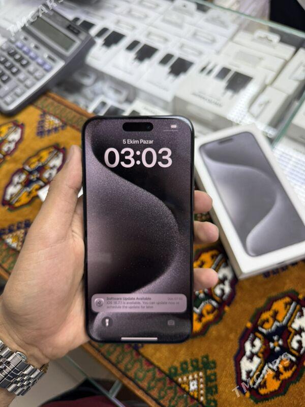 iPhone 15 pro max 256gb 2sim - Garaşsyzlygyň 15 ýyllygy Söwda Merkezi - img 6
