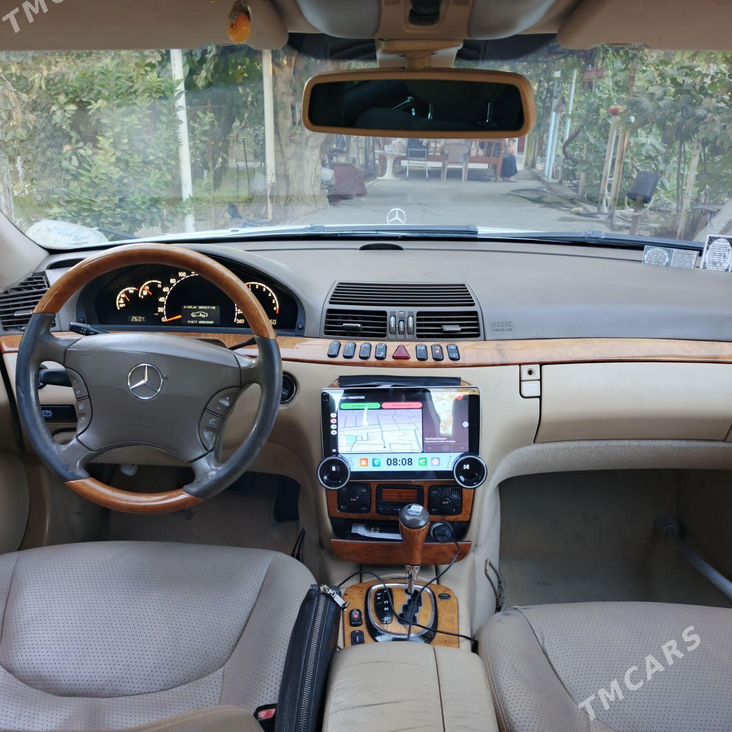 Mercedes-Benz S-Class 2003 - 160 000 TMT - Мары - img 4
