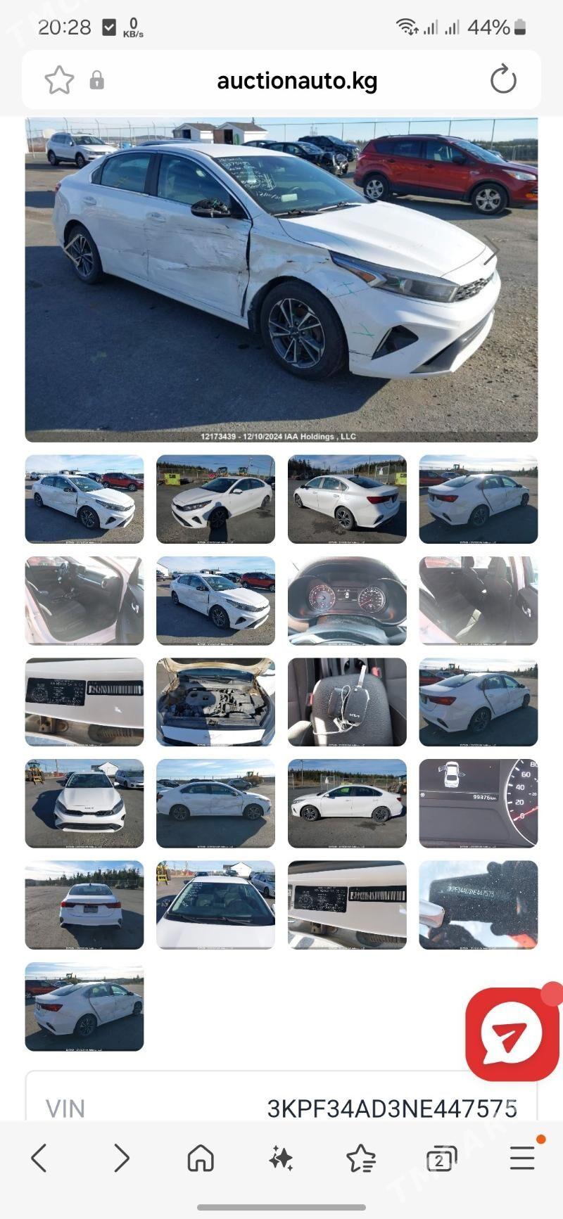 Kia Forte 2022 - 250 000 TMT - ул. Подвойского (Битарап Туркменистан шаёлы) - img 10