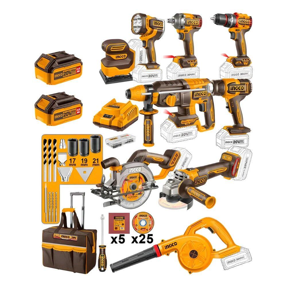 perferator nabor 9pcs  ingco - Aşgabat - img 1