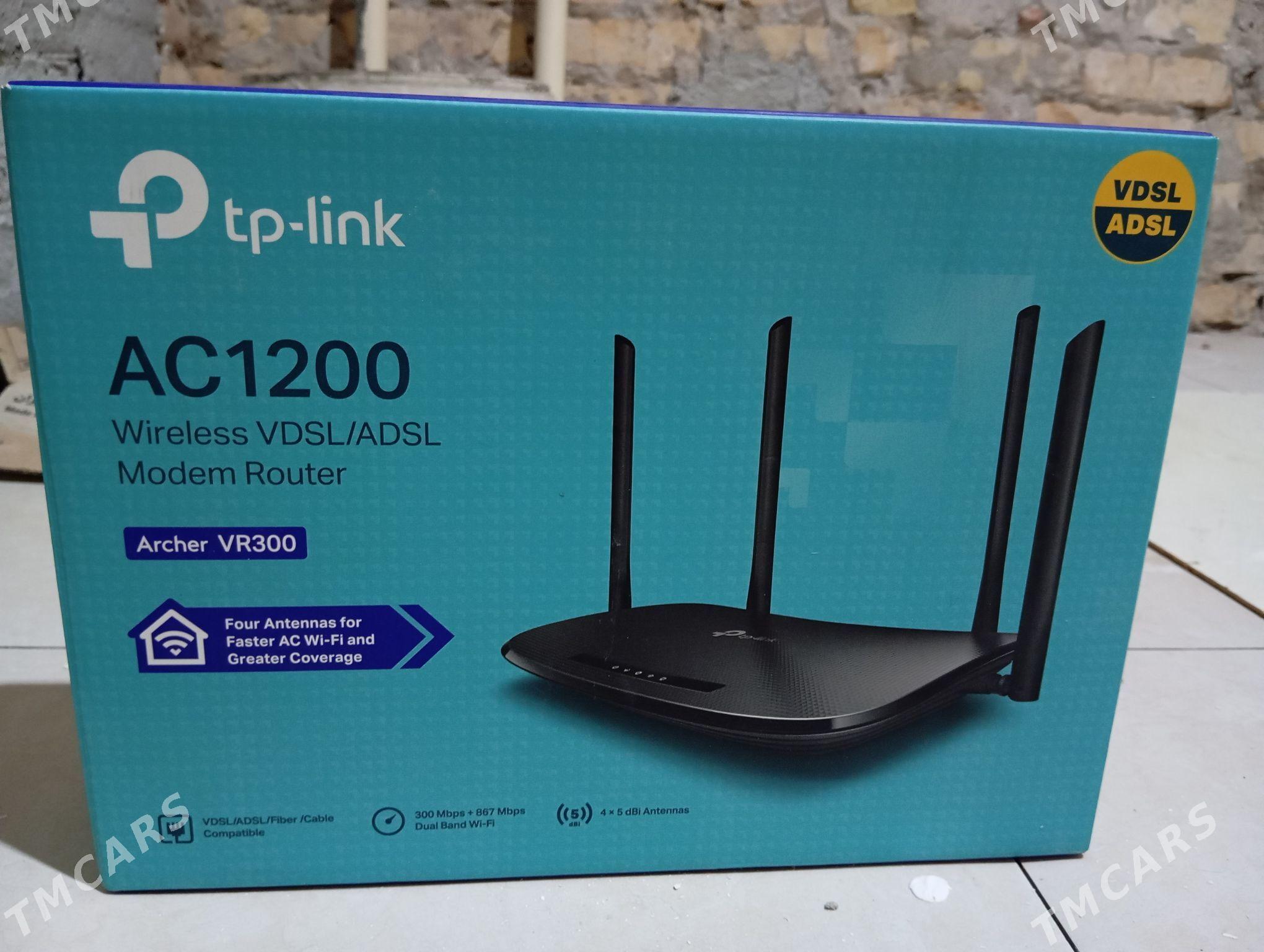 Роутер TP-Link AC 1200 VDSL/AD - Türkmenabat - img 4