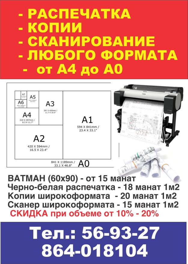 Фото полиграфия Kodak Surat - Aşgabat - img 6
