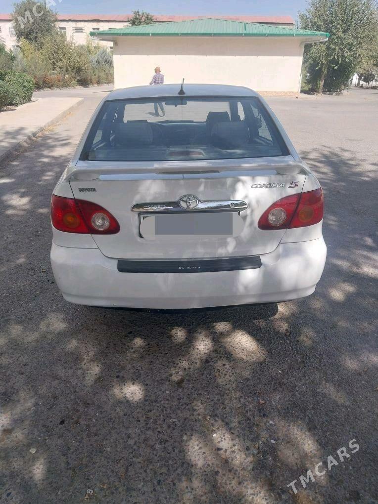 Toyota Corolla 2003 - 110 000 TMT - Ак-Бугдайский этрап - img 2