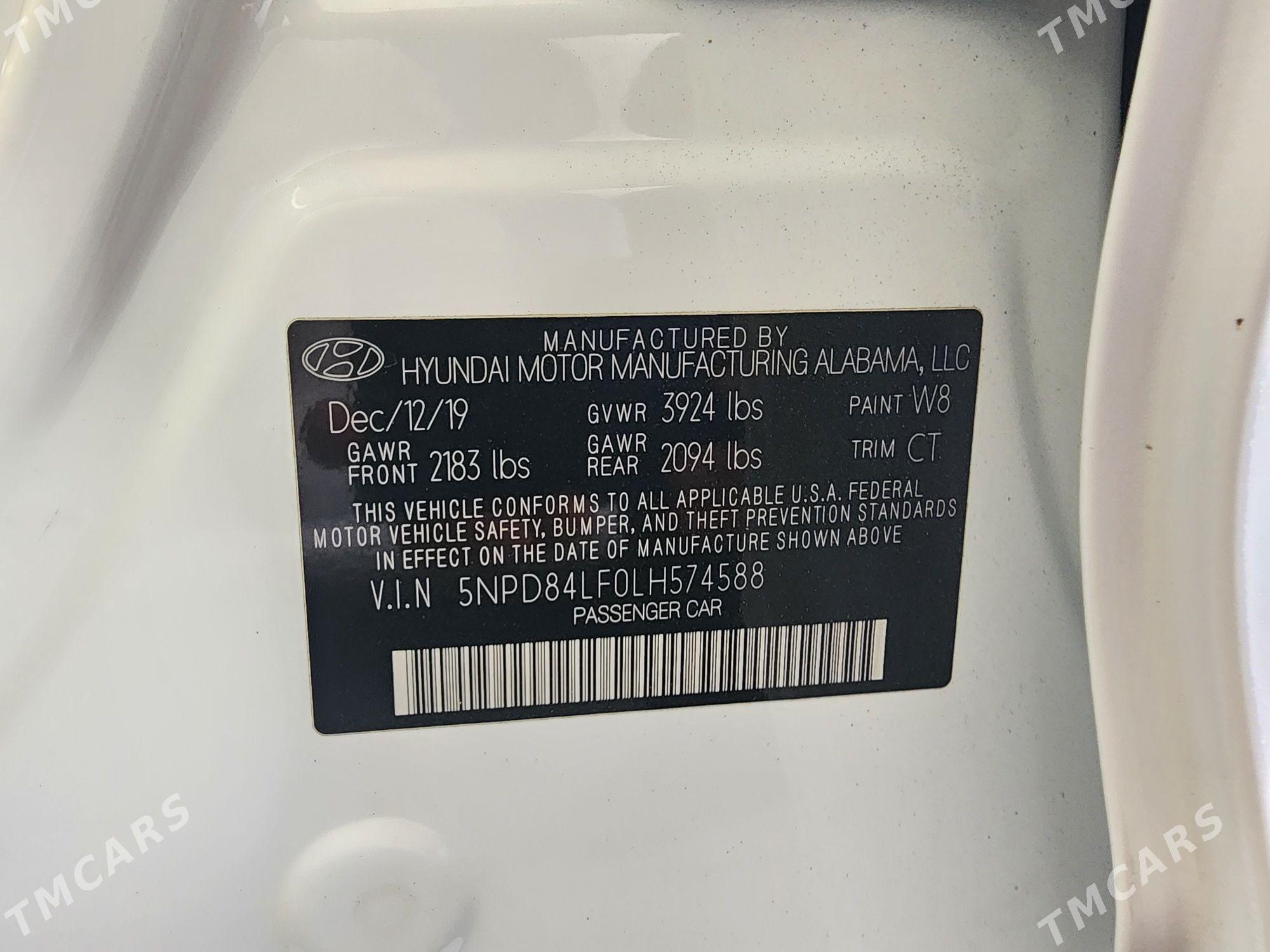 Hyundai Elantra 2020 - 240 000 TMT - Ашхабад - img 6
