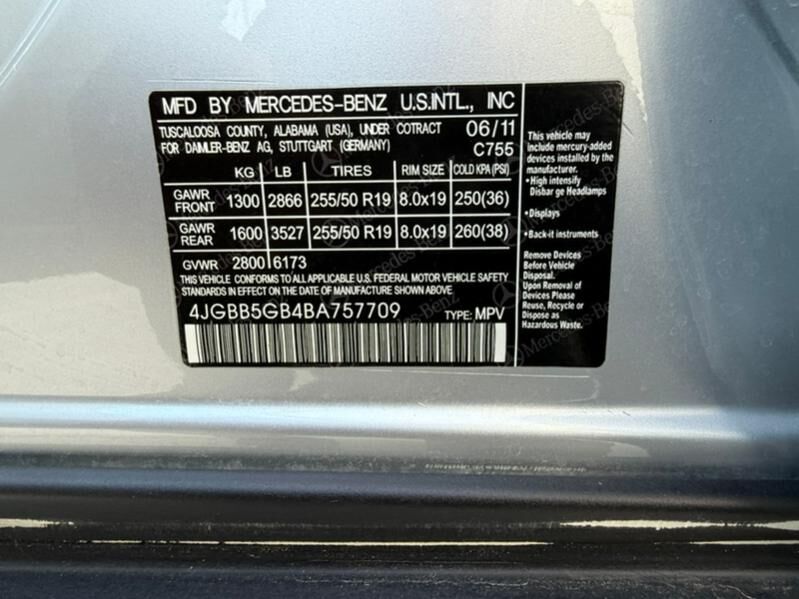 Mercedes-Benz ML350 2011 - 274 000 TMT - Ашхабад - img 8