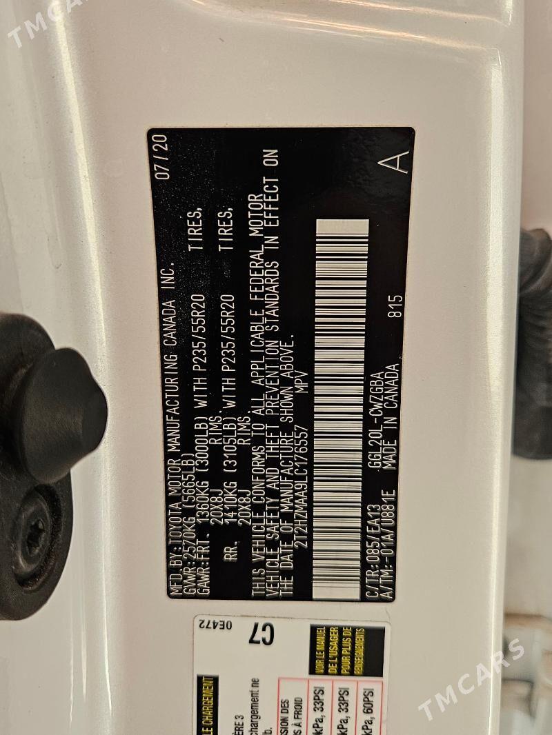 Lexus RX 2020 - 650 000 TMT - Gökdepe - img 3