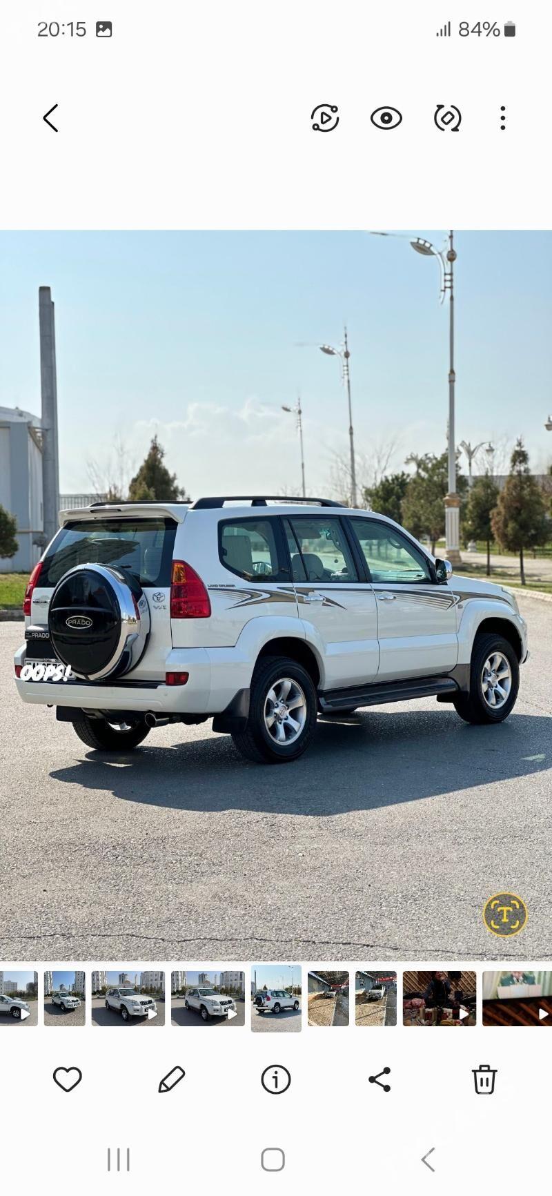 Toyota Land Cruiser Prado 2009 - 462 000 TMT - Podwoýski köç. (Bitarap Türkmenistan şaýoly) - img 5