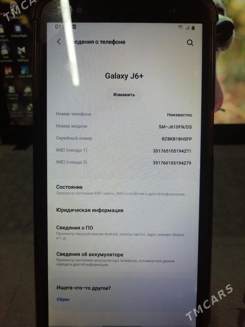 Samsung galaxy J6 plus - Daşoguz - img 2