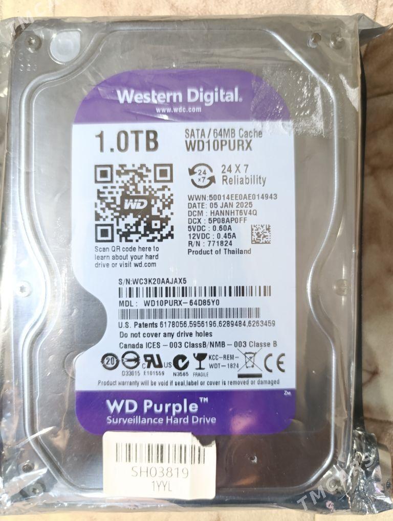 1tb źostkiý disk kamera üçin - Ашхабад - img 2