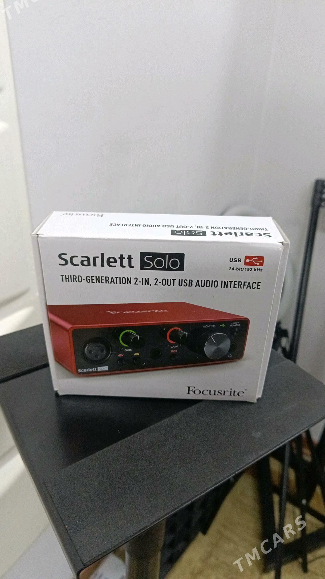 Звуковая Карта Focusrite - Aşgabat - img 2