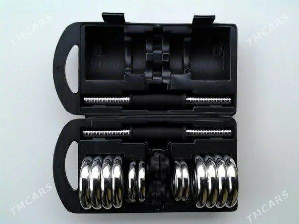 Gantel sökülip düzulyän 5-50kg - Aşgabat - img 2