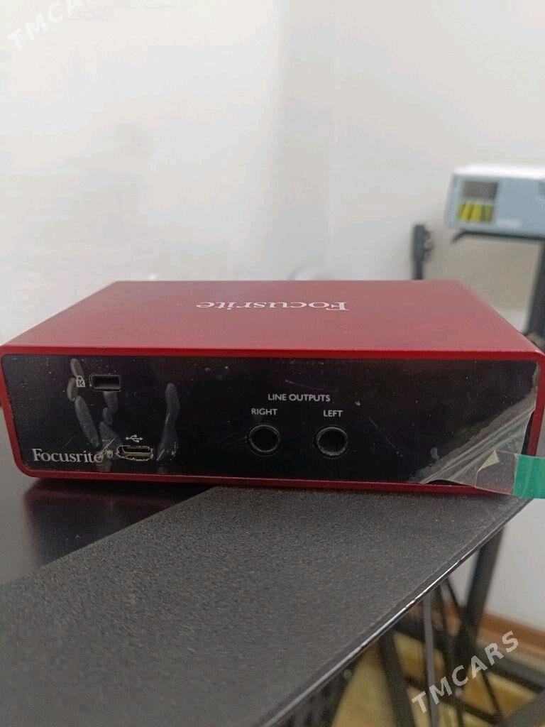 Звуковая Карта Focusrite - Aşgabat - img 3