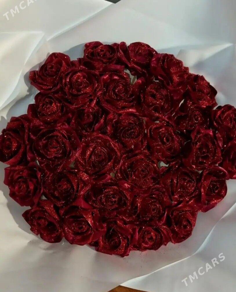 Цветы из лент - Балканабат - img 3