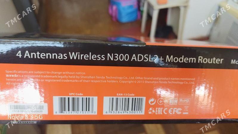 WI-FI ROUTER TENDA - Ашхабад - img 3
