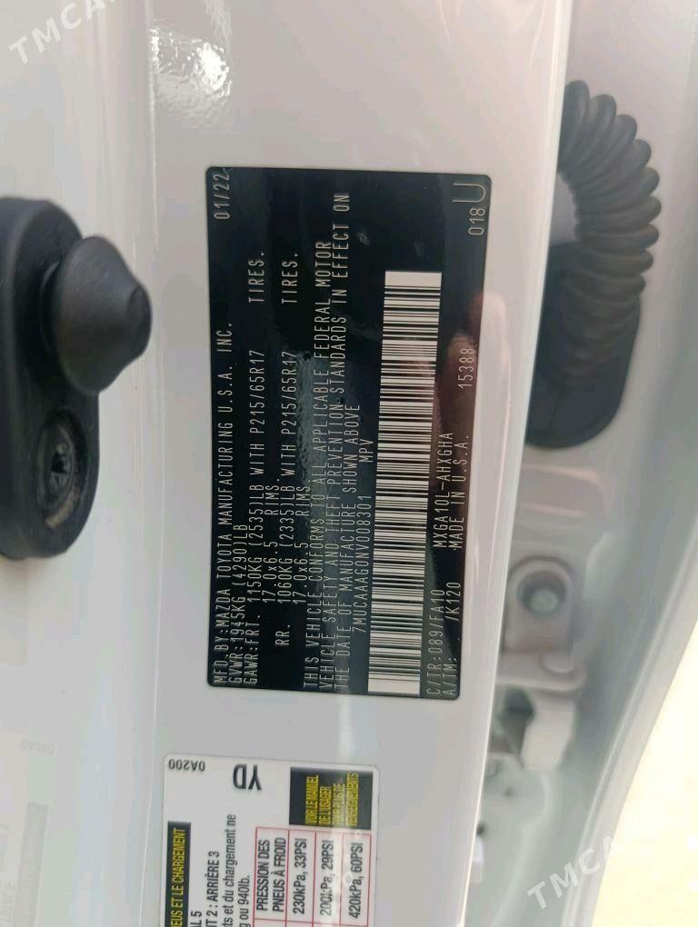 Toyota Corolla Cross 2022 - 325 000 TMT - Aşgabat - img 1