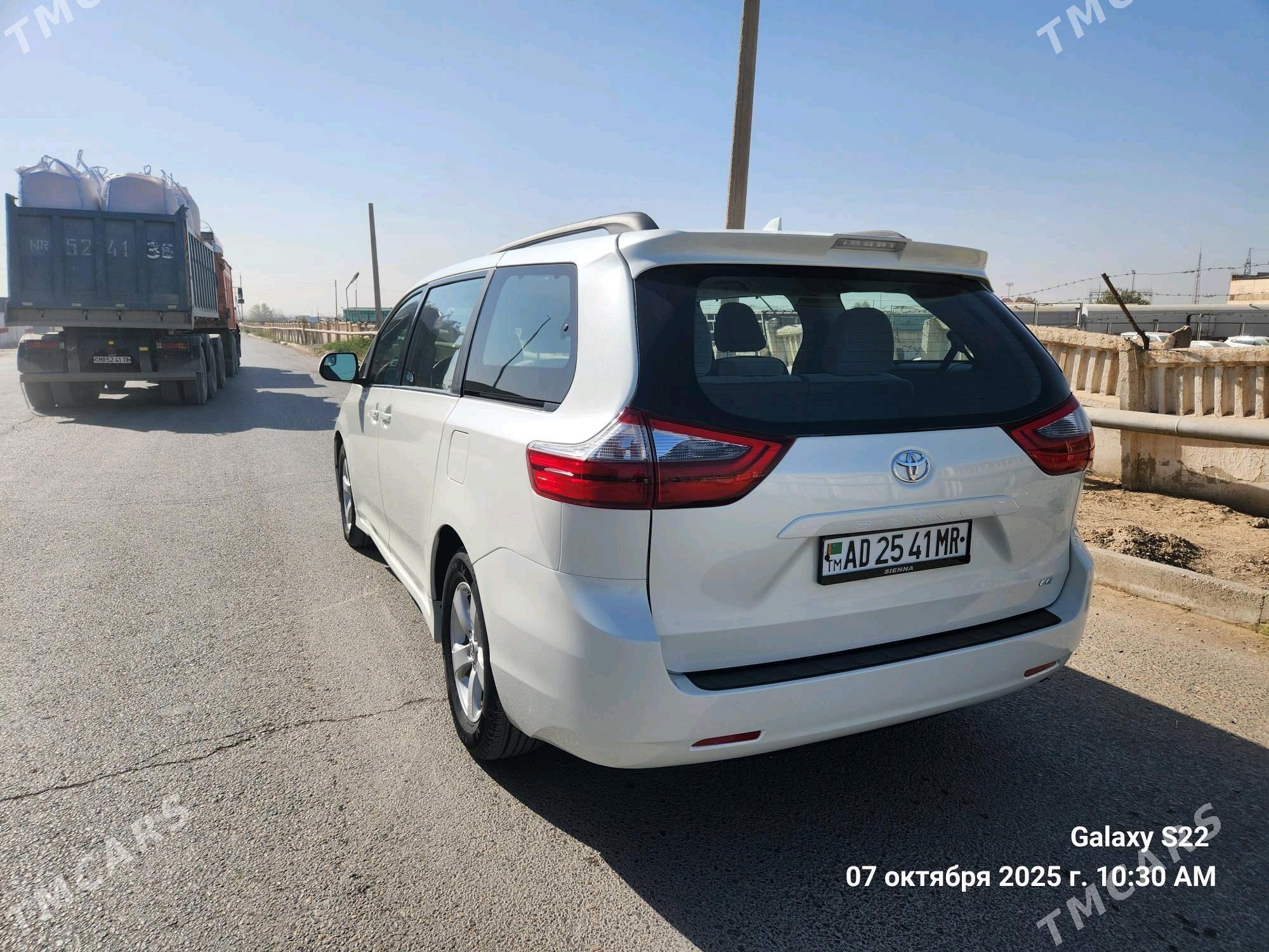 Toyota Sienna 2020 - 415 000 TMT - Мары - img 5