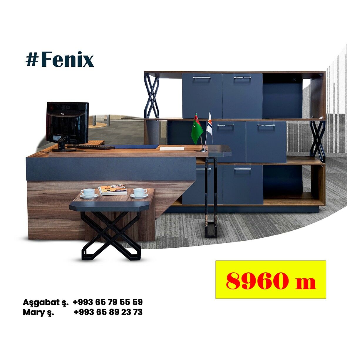 Ofis üçin stol стол для офиса - Мары - img 8