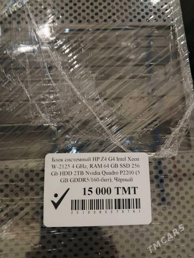HP Z4 G4 Intel kompyuter - Ашхабад - img 2