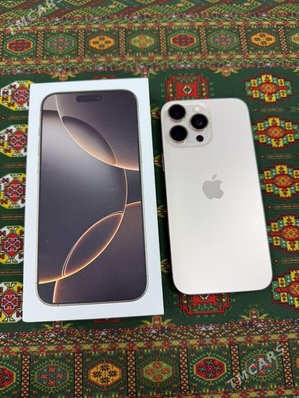 iphone 16 pro max 256Gb Z/AA - Ашхабад - img 4