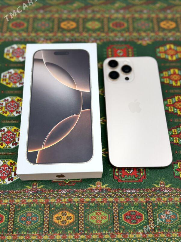 iphone 16 pro max 256Gb Z/AA - Ашхабад - img 2