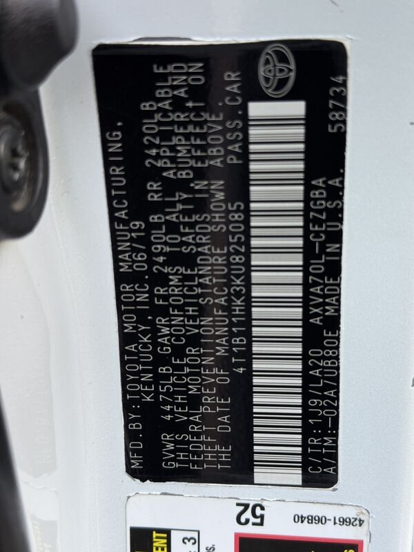 Toyota Camry 2019 - 335 000 TMT - Aşgabat - img 6