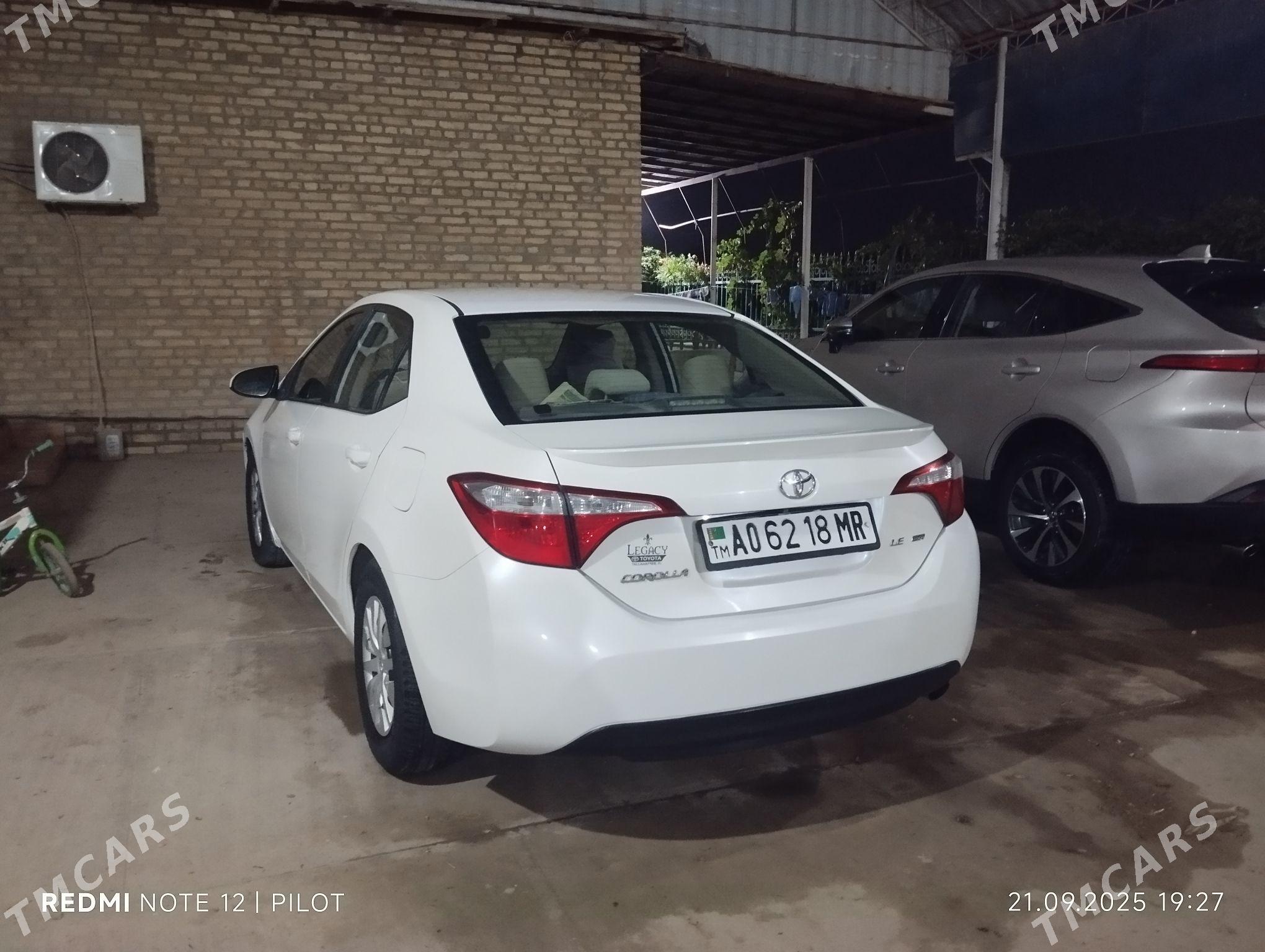 Toyota Corolla 2014 - 175 000 TMT - Мары - img 2