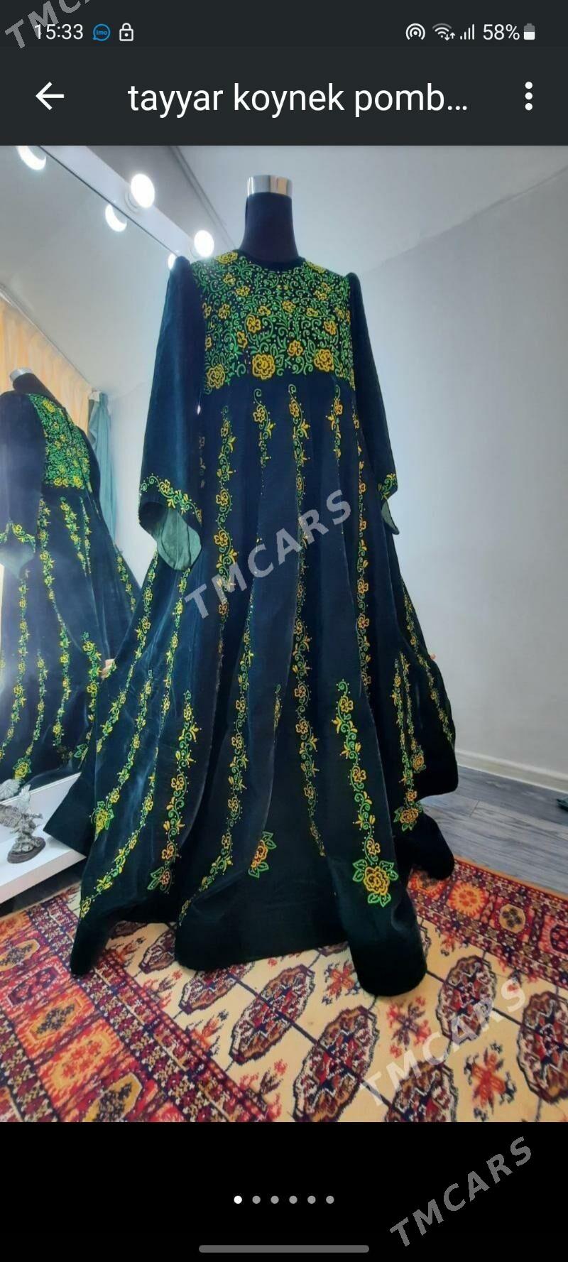 Pombah koynek 6 metrdan yashyl - Ашхабад - img 2