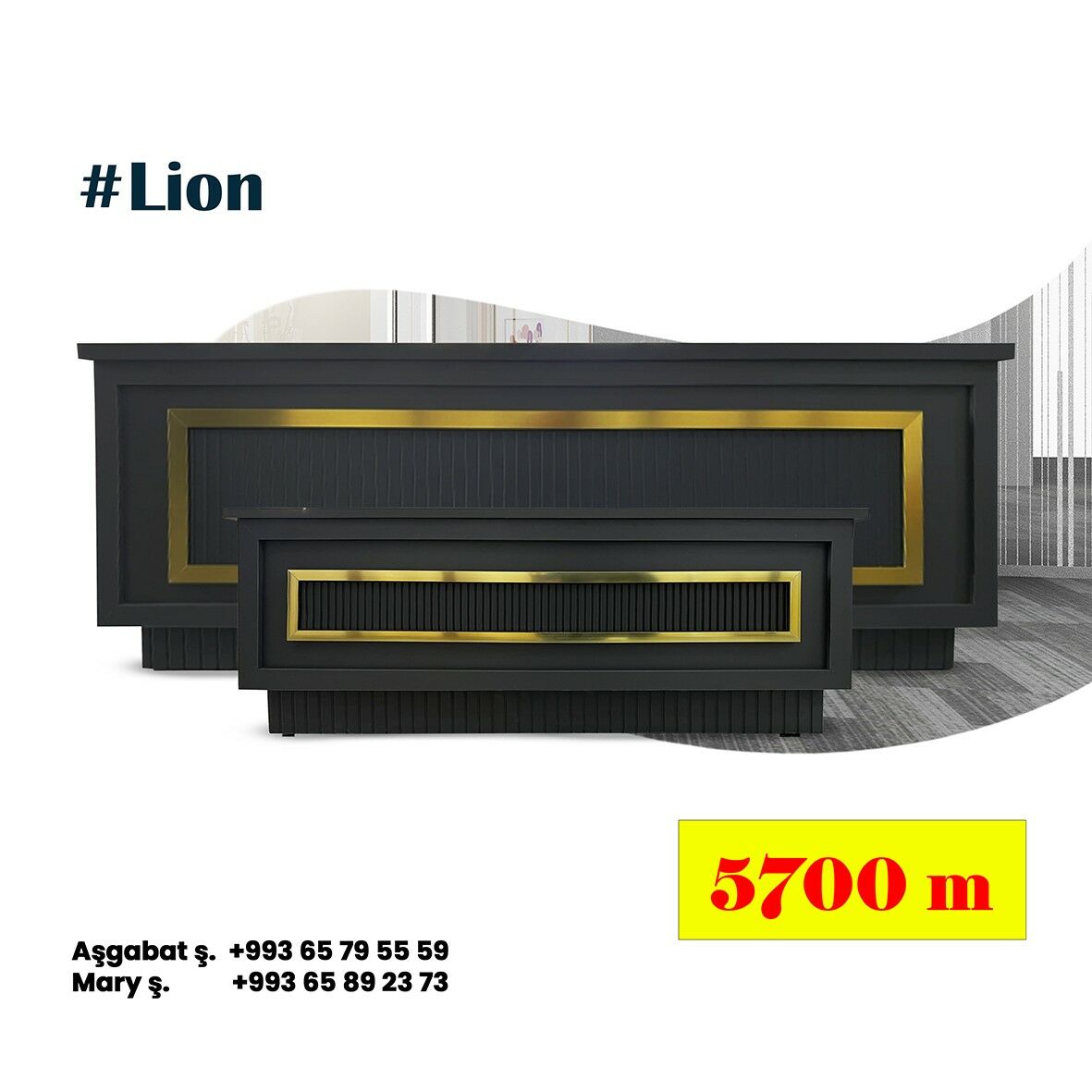 Ofis üçin stol стол для офиса - Ашхабад - img 2