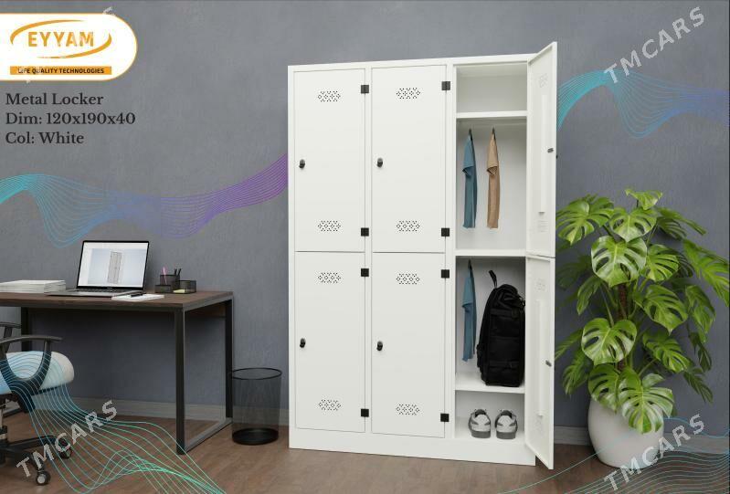 МЕТАЛЛИЧЕСКИЕ ШКАФЫ - Aşgabat - img 3