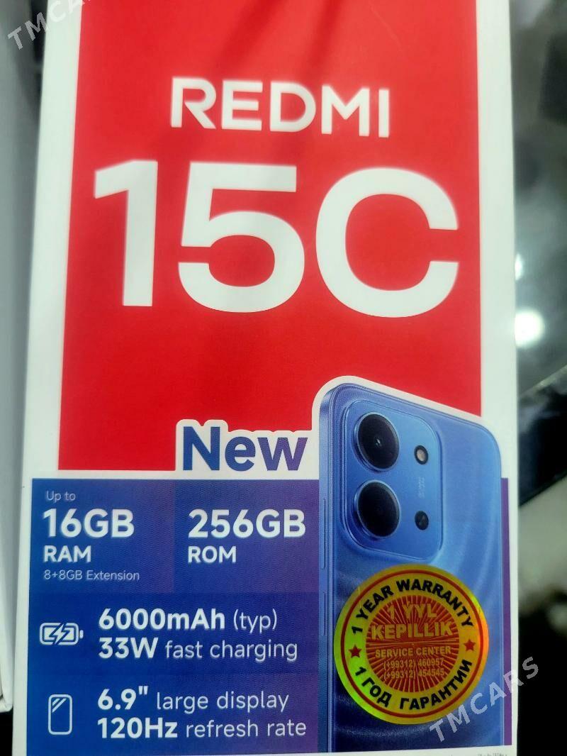 Redmi 15 C 8/256GB - Aşgabat - img 3