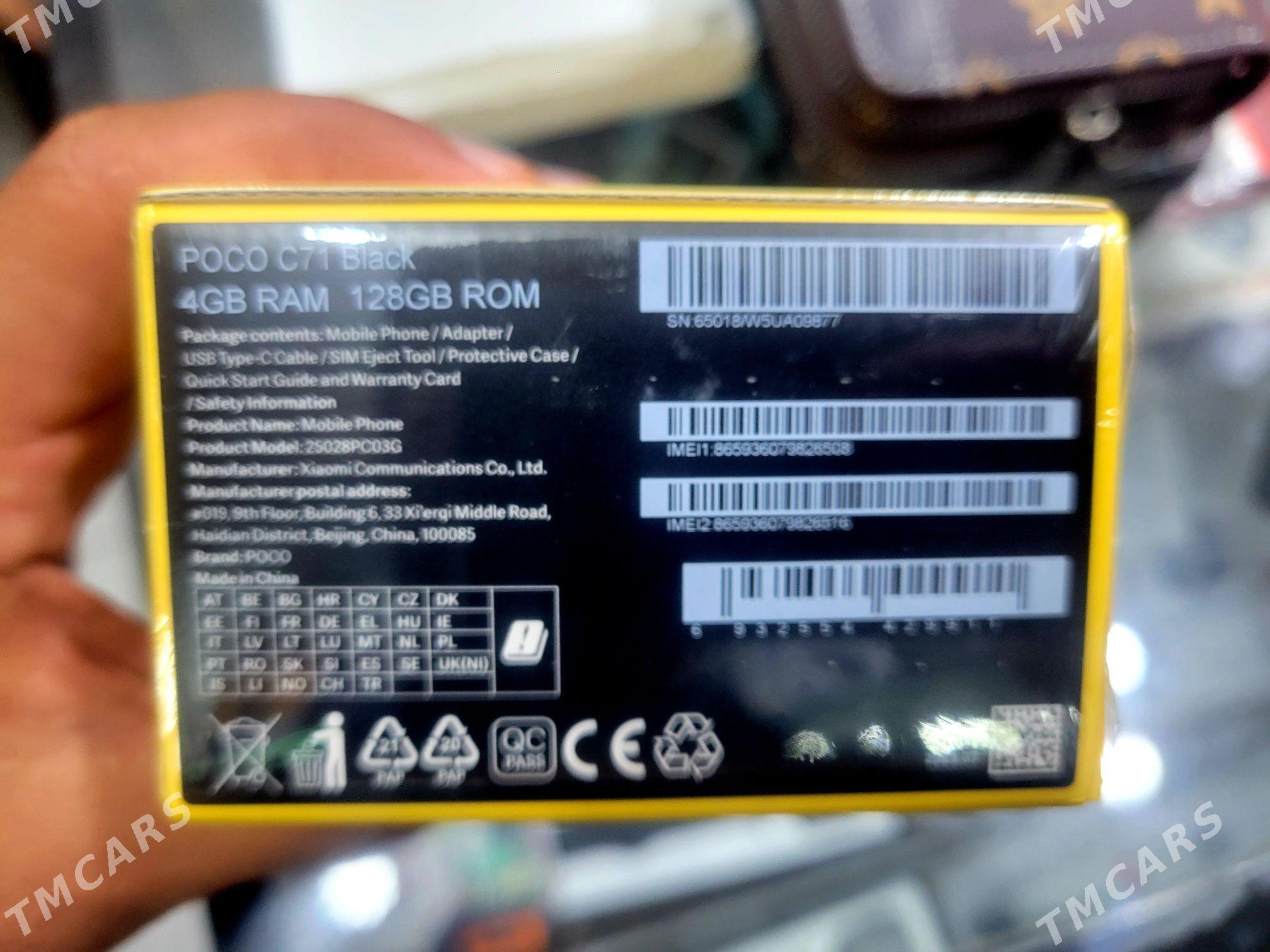 Poco C71 4/128GB - Aşgabat - img 2