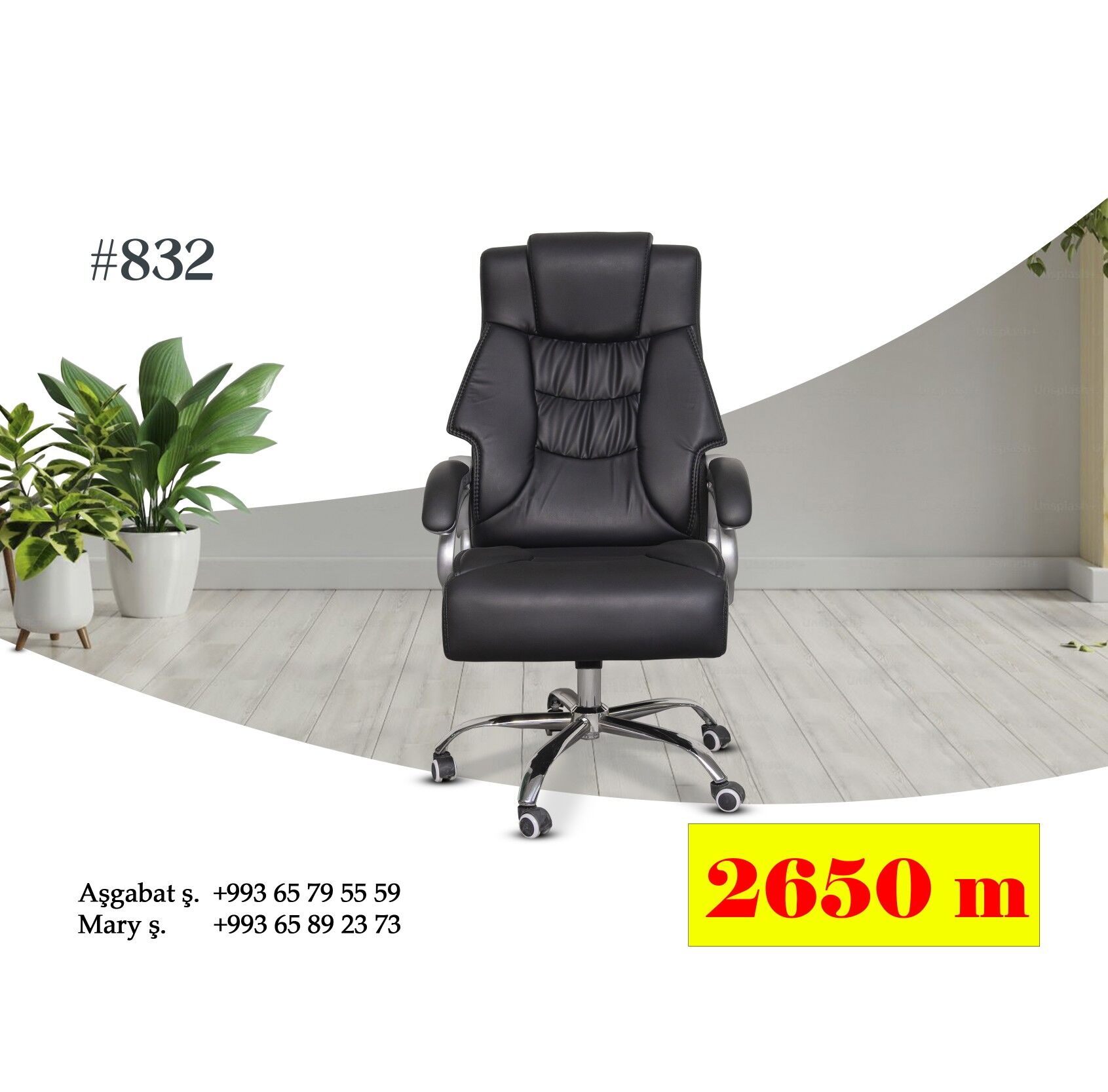 Ofis üçin kreslo кресло для оф - Aşgabat - img 8