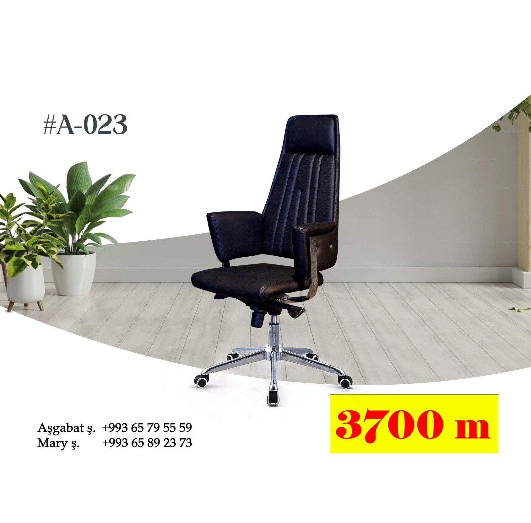 Ofis üçin kreslo кресло для оф - Aşgabat - img 5