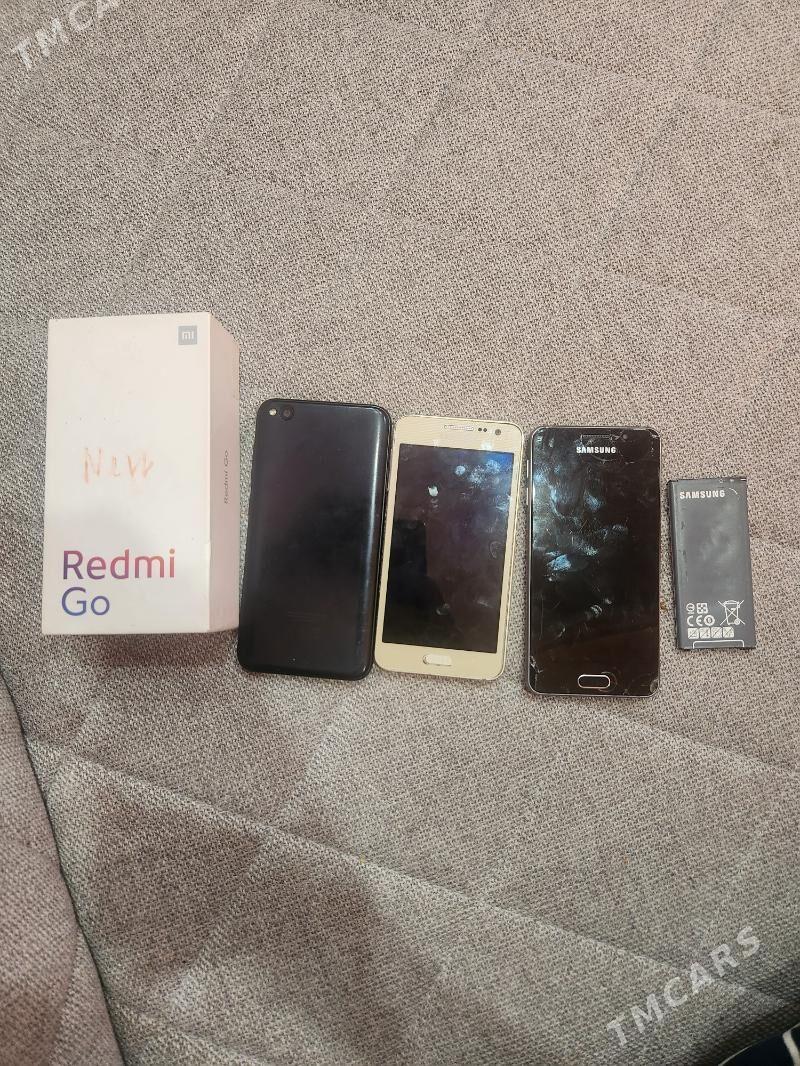Samsung A3, Redmi go zapcas - Ашхабад - img 2