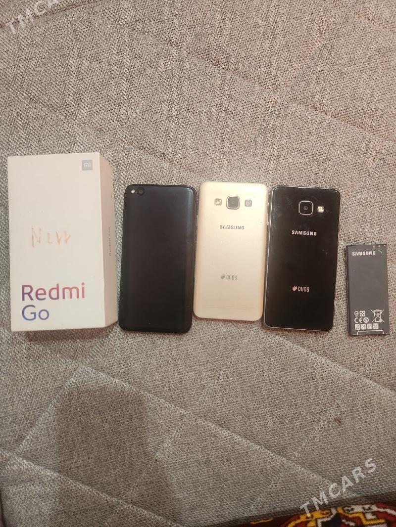 Samsung A3, Redmi go zapcas - Ашхабад - img 1