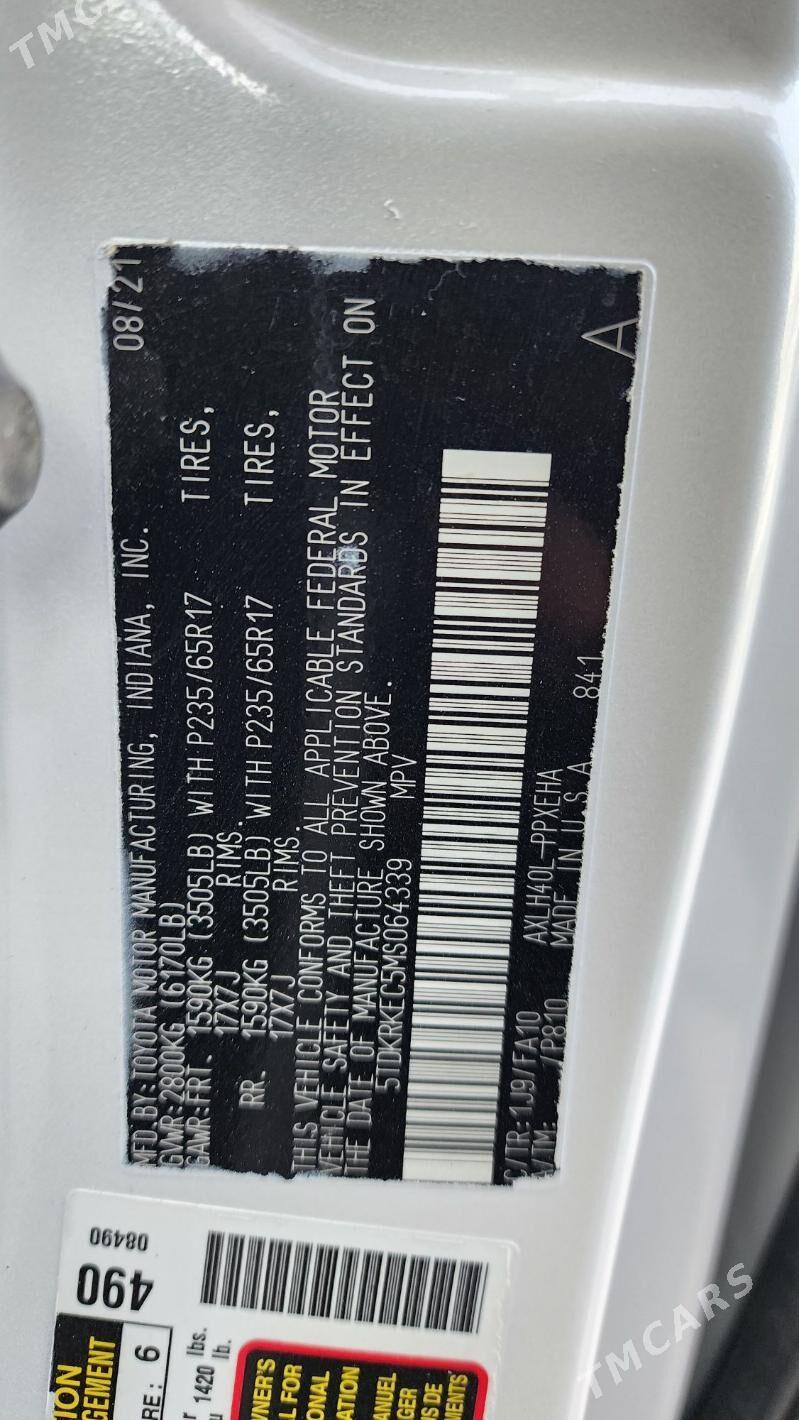 Toyota Sienna 2022 - 498 000 TMT - Aşgabat - img 4