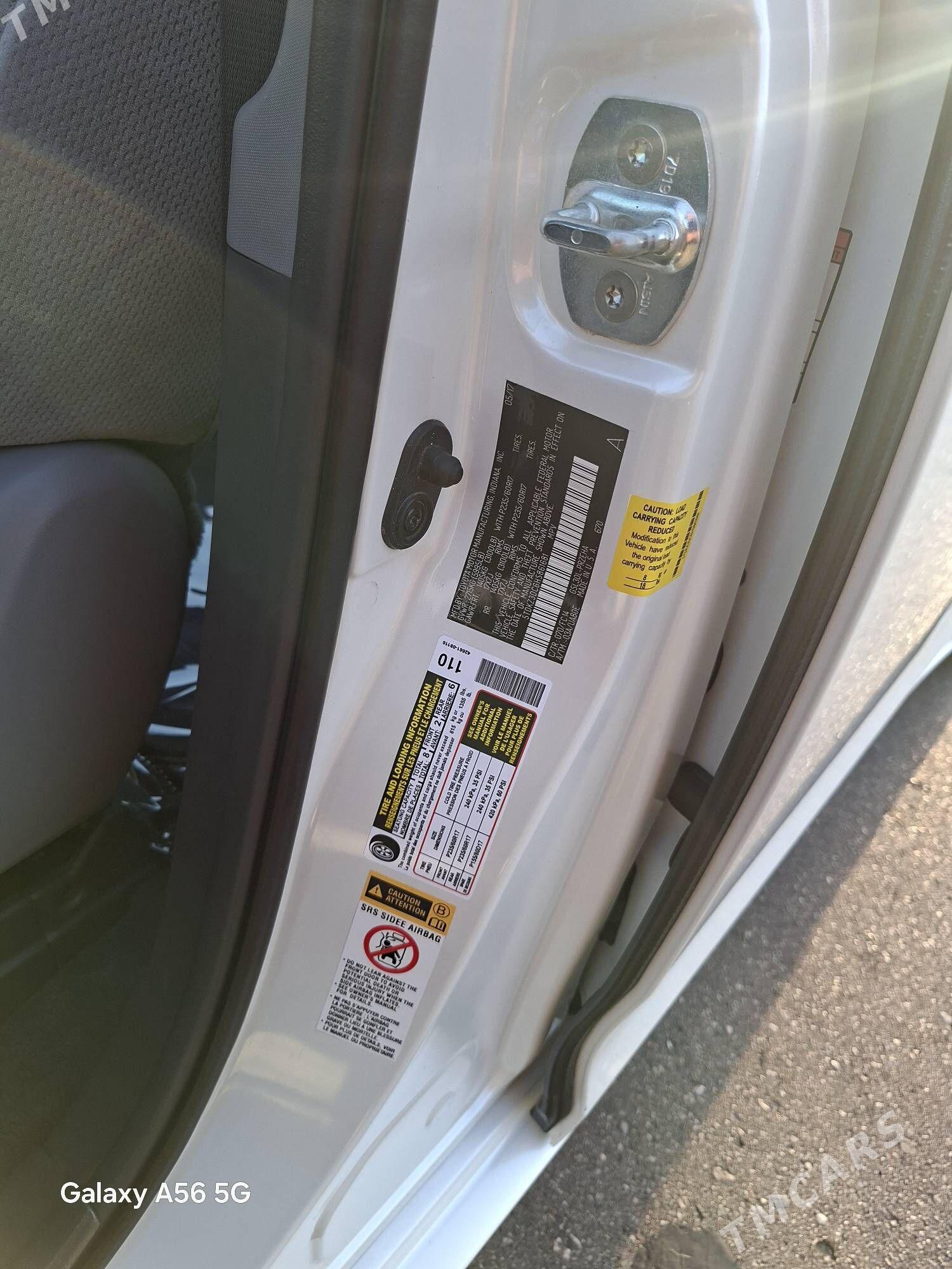 Toyota Sienna 2017 - 397 000 TMT - Туркменбаши - img 2