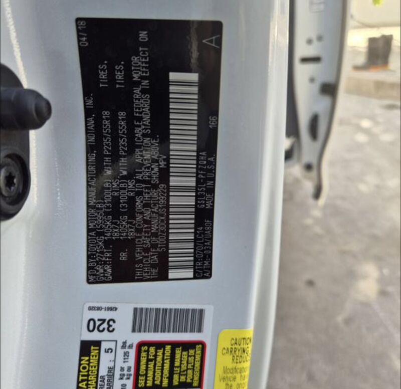 Toyota Sienna 2018 - 480 000 TMT - Aşgabat - img 5