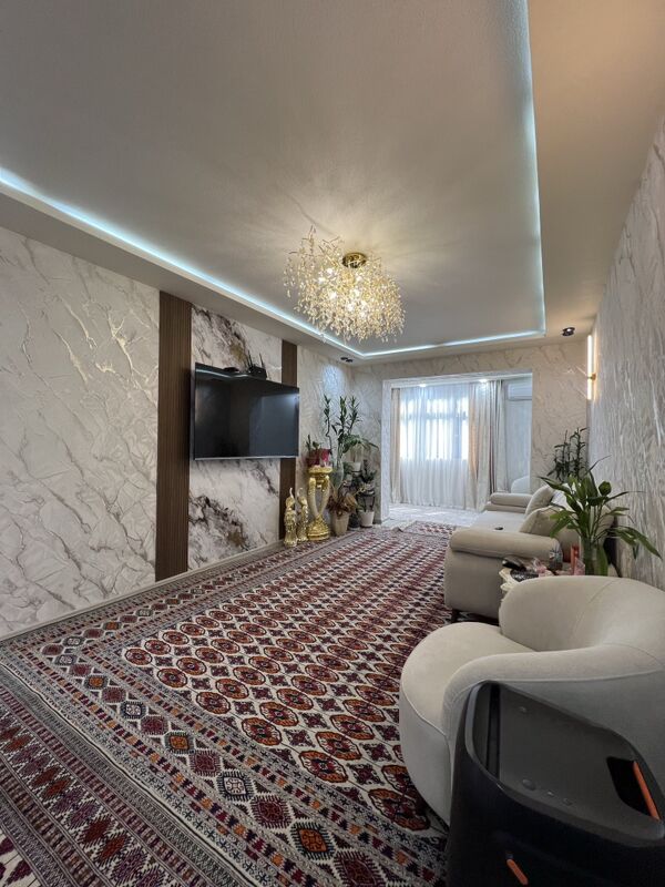 3 мкр Mkr 3 komnat 2 etaž - Aşgabat - img 1