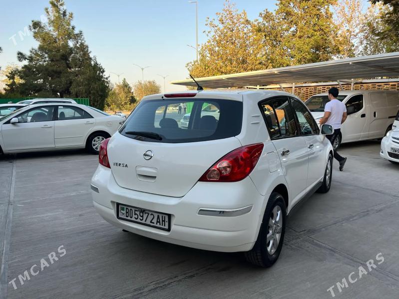 Nissan Versa 2009 - 125 000 TMT - Ak bugdaý etraby - img 5